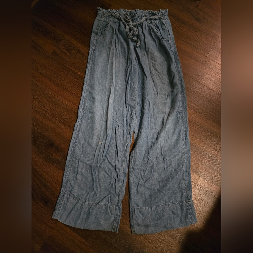Knox Rose Blue Wide Leg Pants